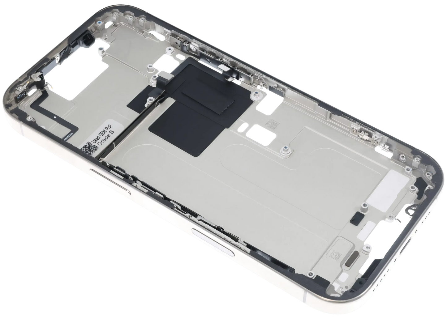 Mid-Frame Housing W/ Small Parts For iPhone 16 Pro (US Version) (Pull) (Natural Titanium)