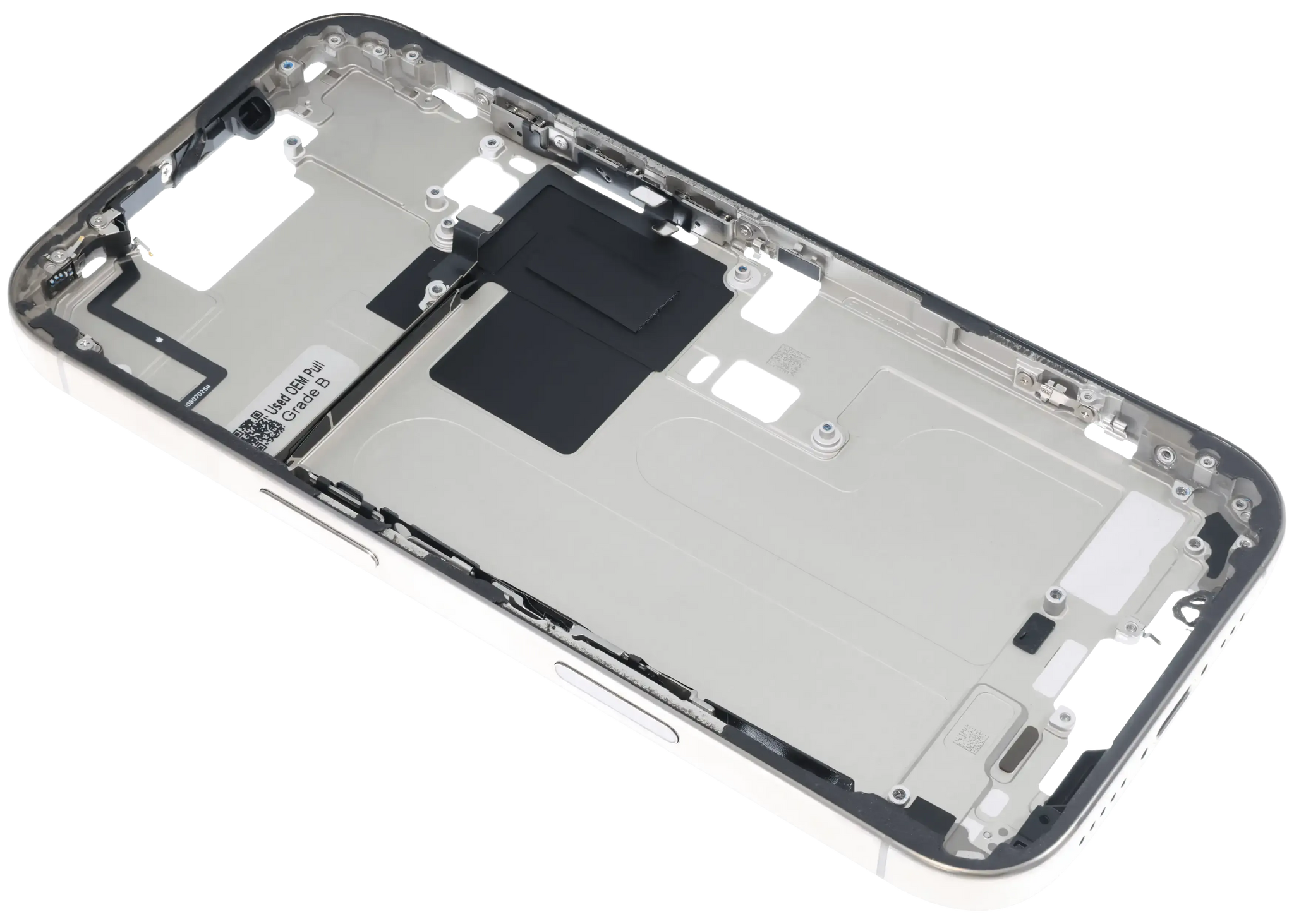 Mid-Frame Housing W/ Small Parts For iPhone 16 Pro (US Version) (Pull) (Natural Titanium)