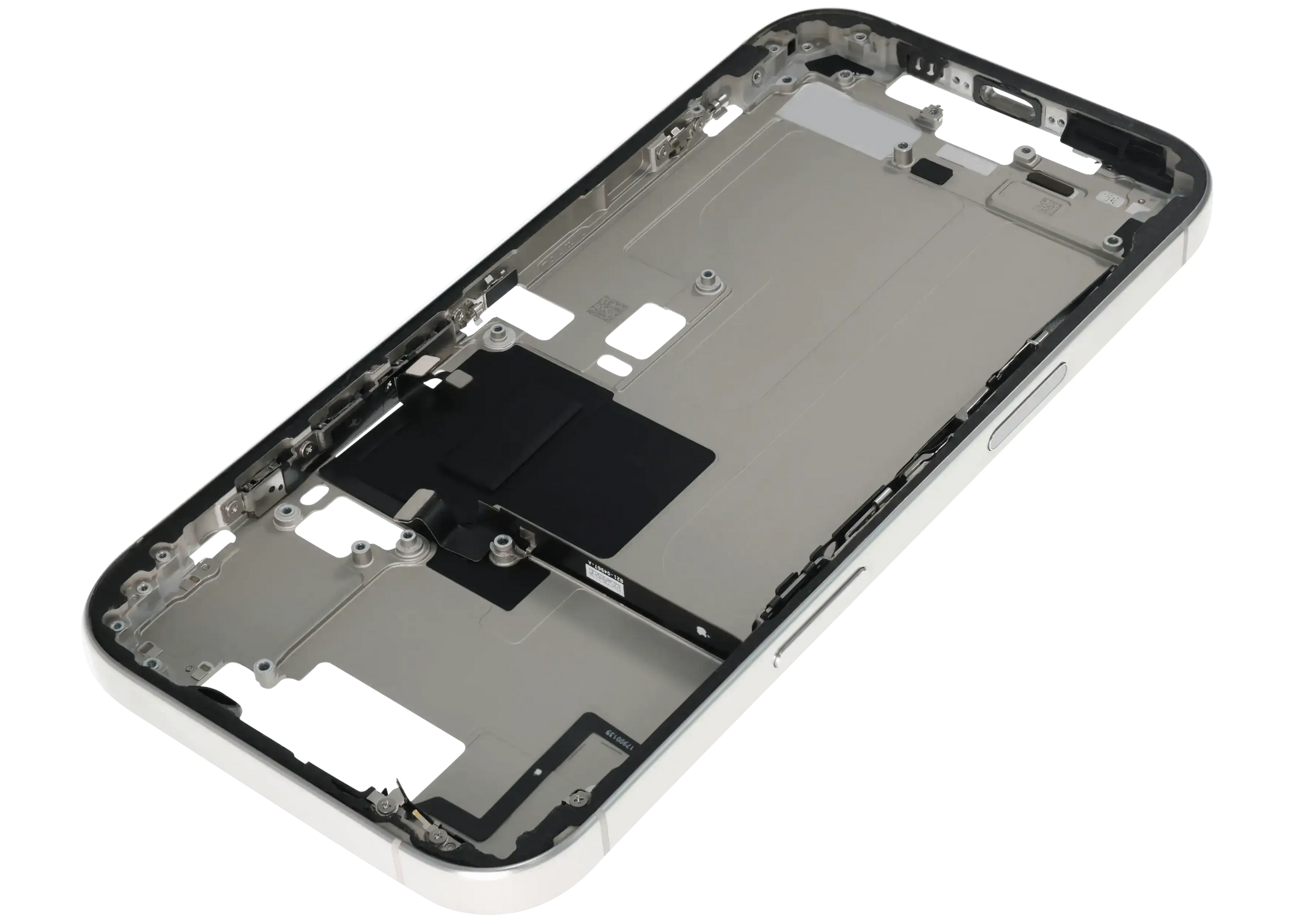 Mid-Frame Housing W/ Small Parts For iPhone 16 Pro (US Version) (Pull) (White Titanium)
