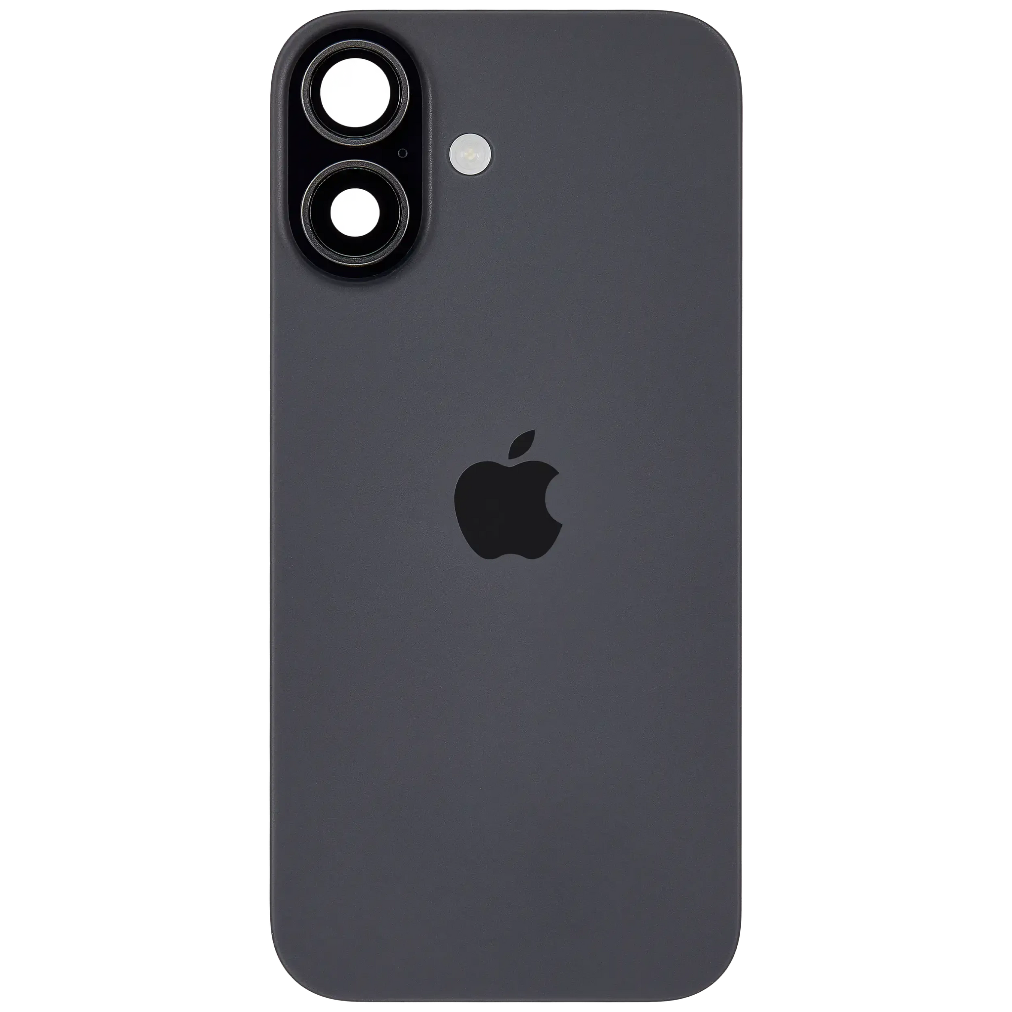 Back Glass w/ MagSafe Magnet & NFC & Flashlight Flex For iPhone 17 (Pull) (Black)