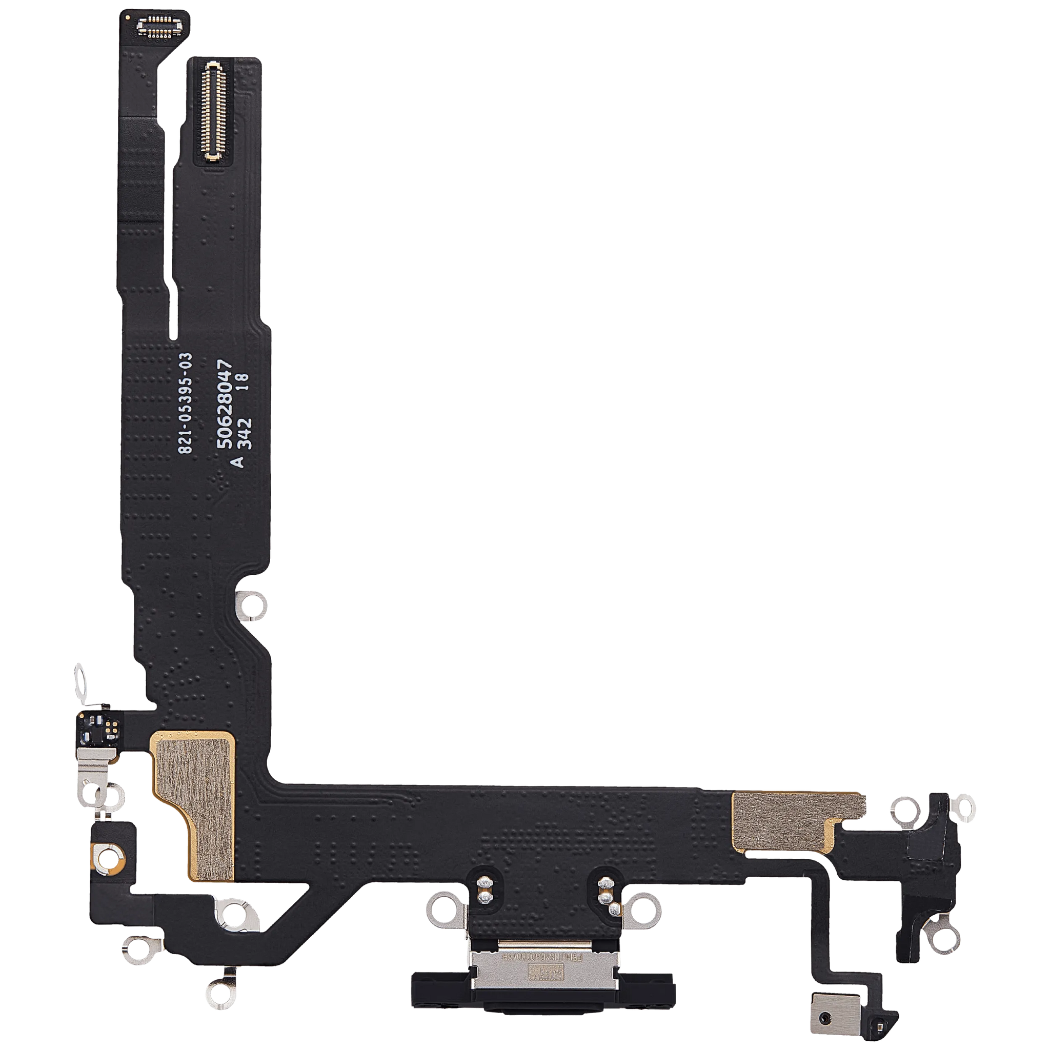 Charging Port Flex Cable For iPhone 17 (Pull) (Mist Blue)