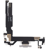 Charging Port Flex Cable For iPhone 17 (Pull) (White)