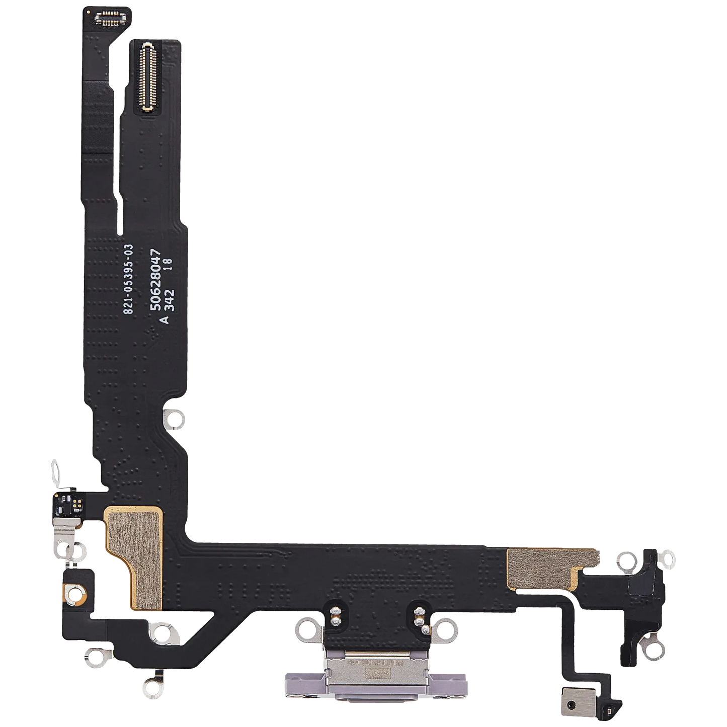 Charging Port Flex Cable For iPhone 17 (Pull) (Lavender)