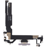 Charging Port Flex Cable For iPhone 17 (Pull) (Lavender)