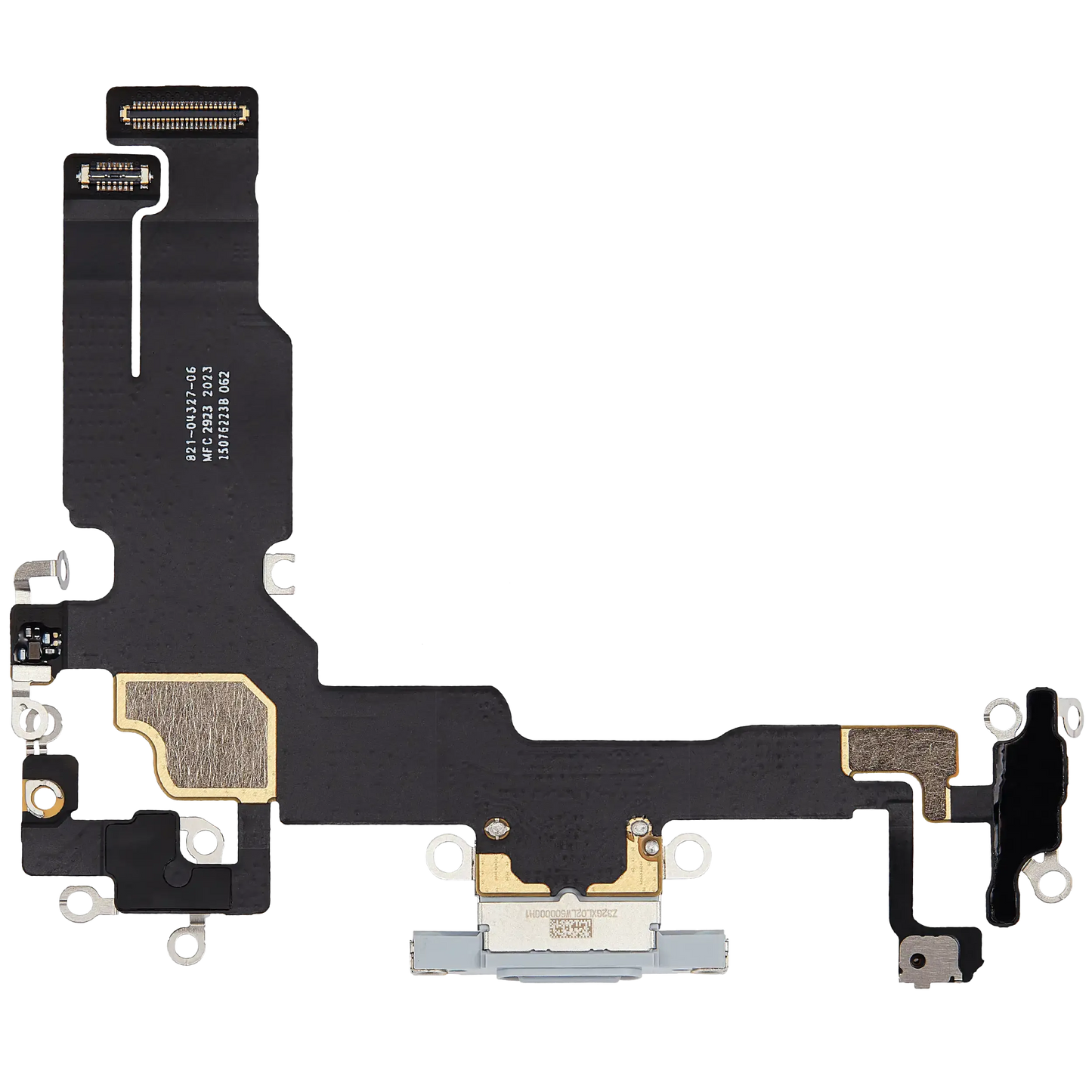 Charging Port Flex Cable For iPhone 15 (Pull) (Blue)