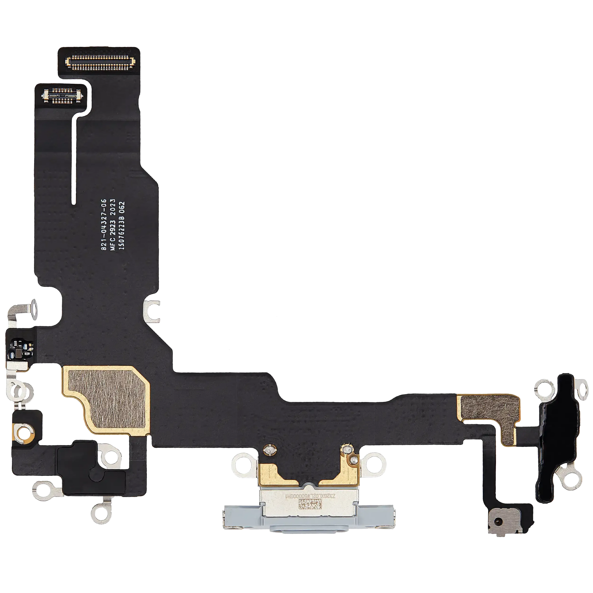 Charging Port Flex Cable For iPhone 15 (Pull) (Blue)