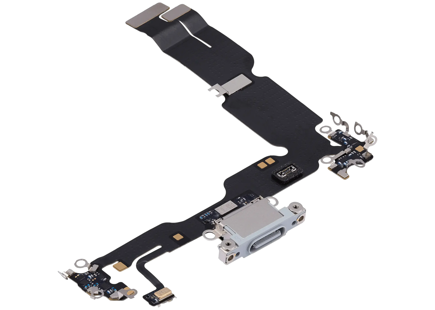 Charging Port Flex Cable For iPhone 15 Plus (Pull) (Blue)