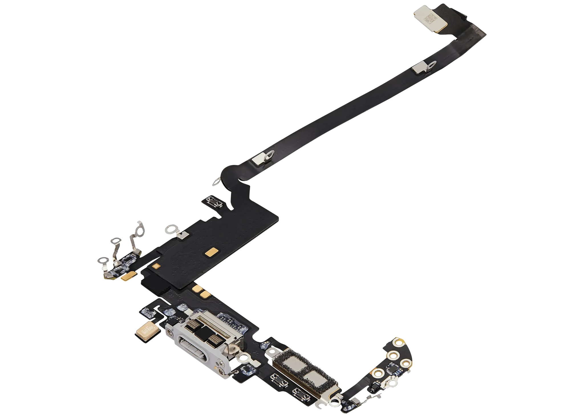 Charging Port Flex Cable For iPhone 17 Pro Max (Pull) (International Version) (Silver)