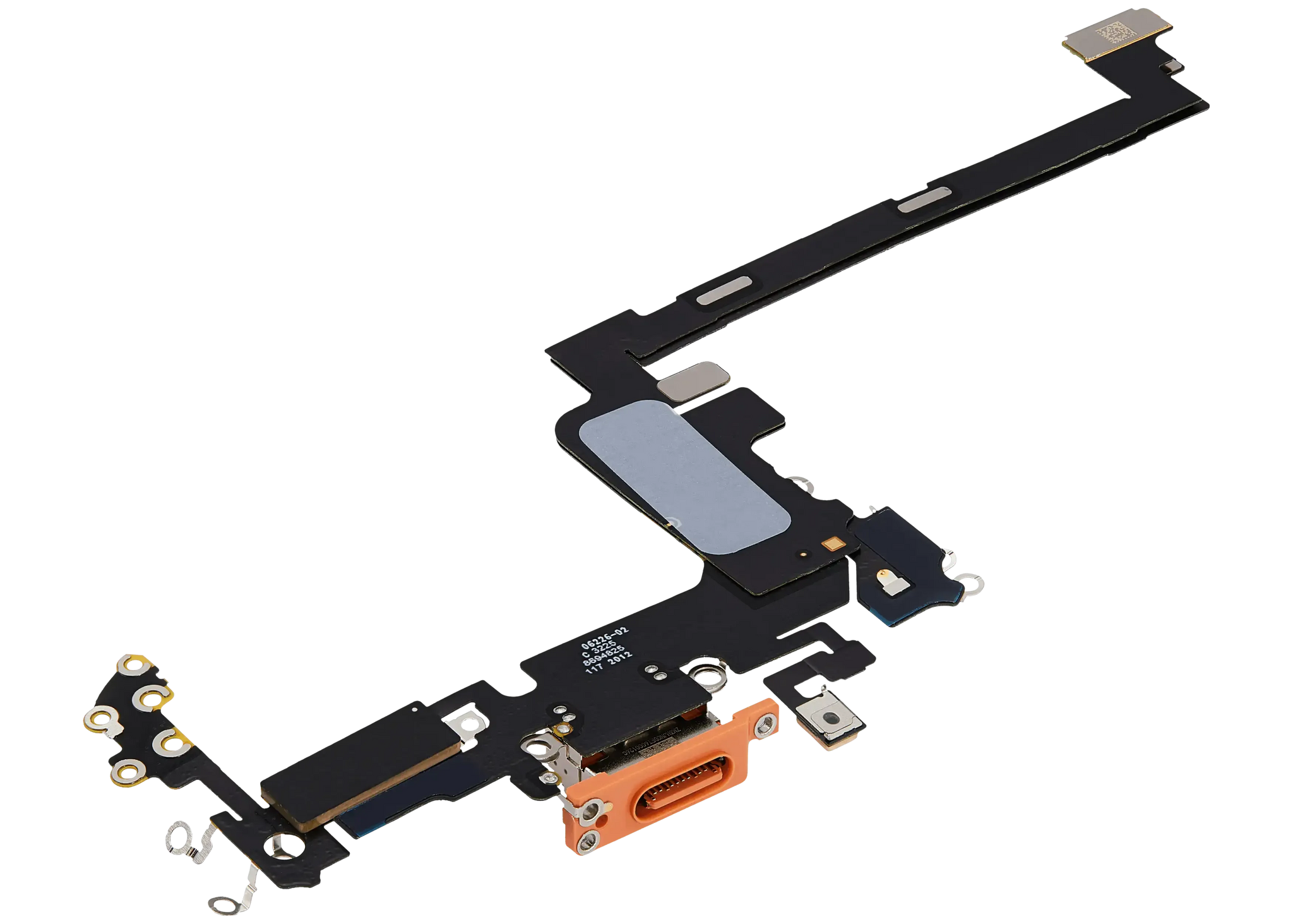 Charging Port Flex Cable For iPhone 17 Pro (Pull) (International Version) (Cosmic Orange)
