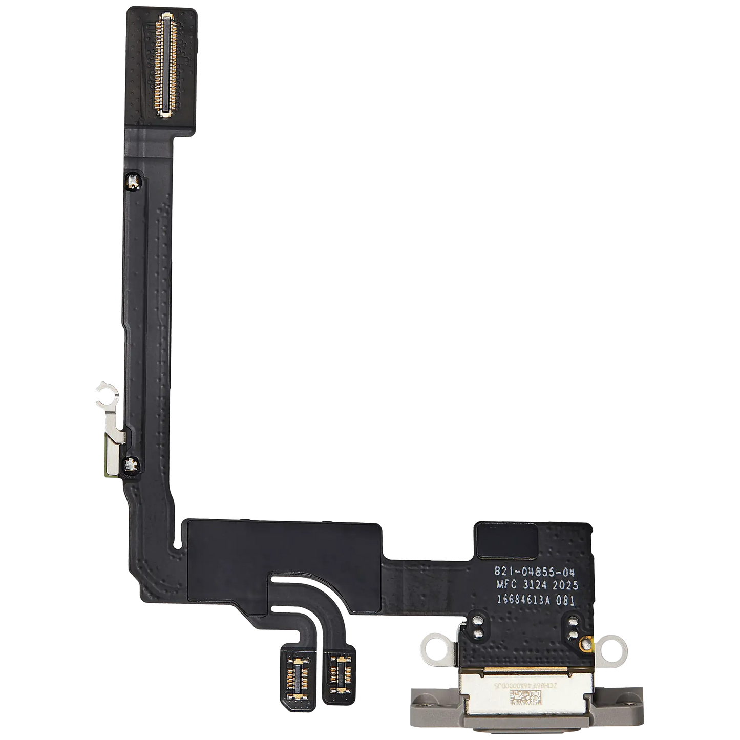 Charging Port Flex Cable For iPhone 16 Pro (Pull) (White Titanium)