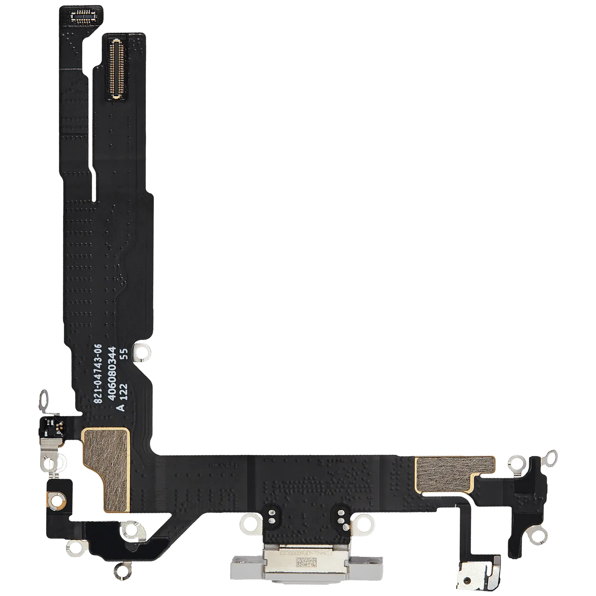 Charging Port Flex Cable For iPhone 16 (Pull) (White)