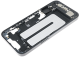 Mid-Frame Housing W/ Charging Port Flex & Small Parts For iPhone 16e (US Version) (Pull) (Black)