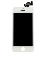 Complete LCD Assembly For iPhone 5 (With Front Camera: Prox Sensor & Ear Speaker) (Incell) (White)