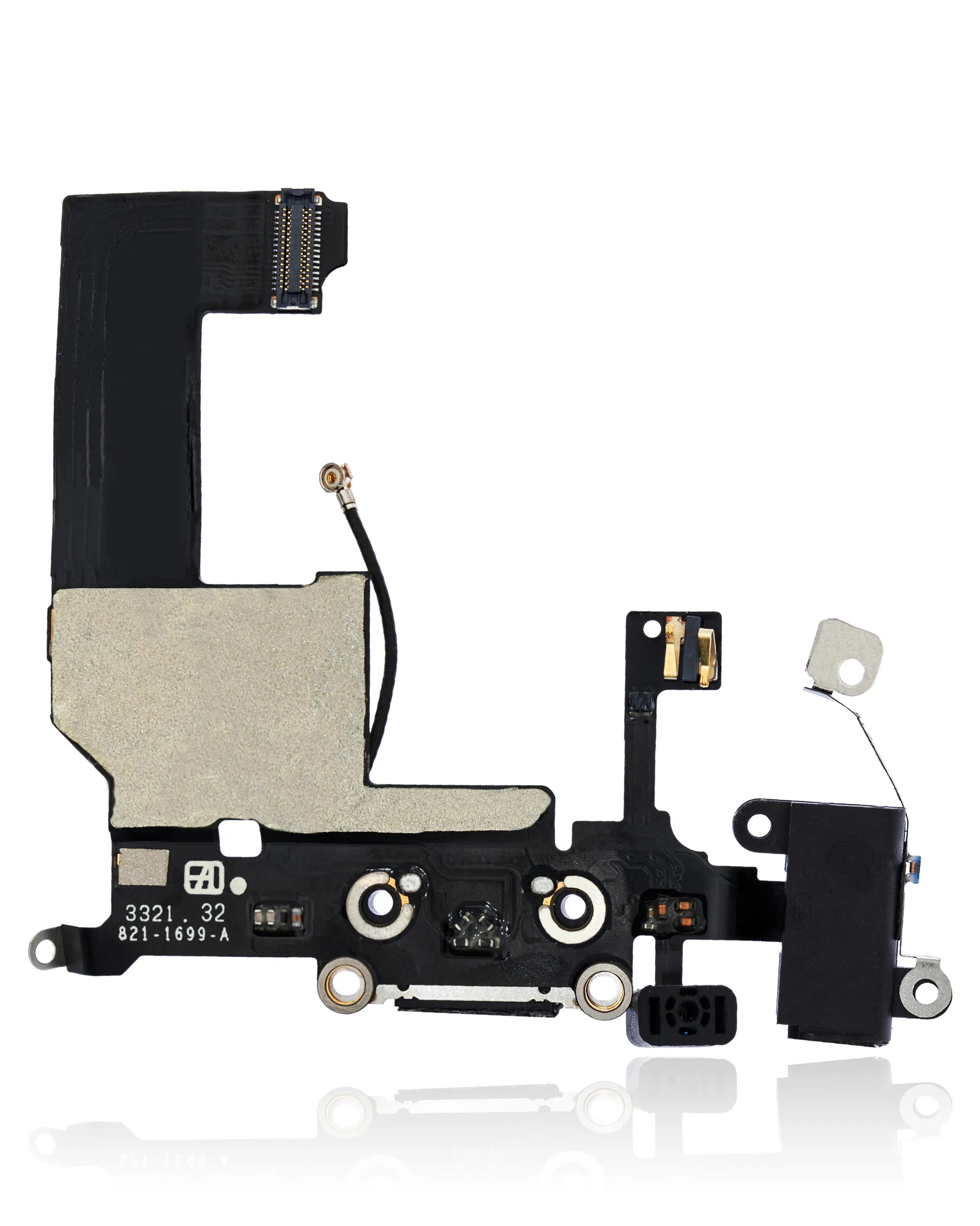 Charging Port Flex Cable For iPhone 5 (Pull) (Space Gray)