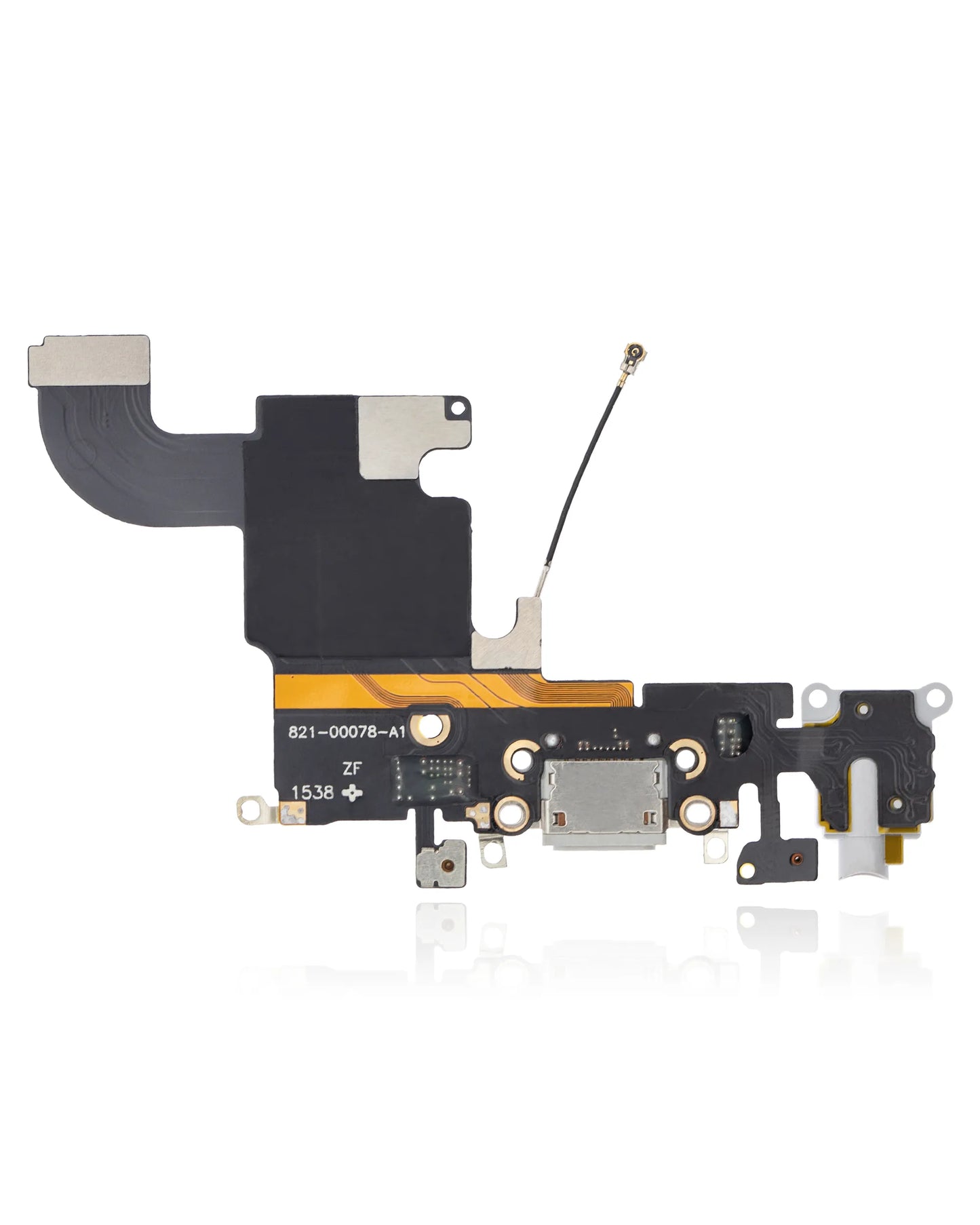 Charging Port Flex Cable For iPhone 6S (Pull) (Silver)