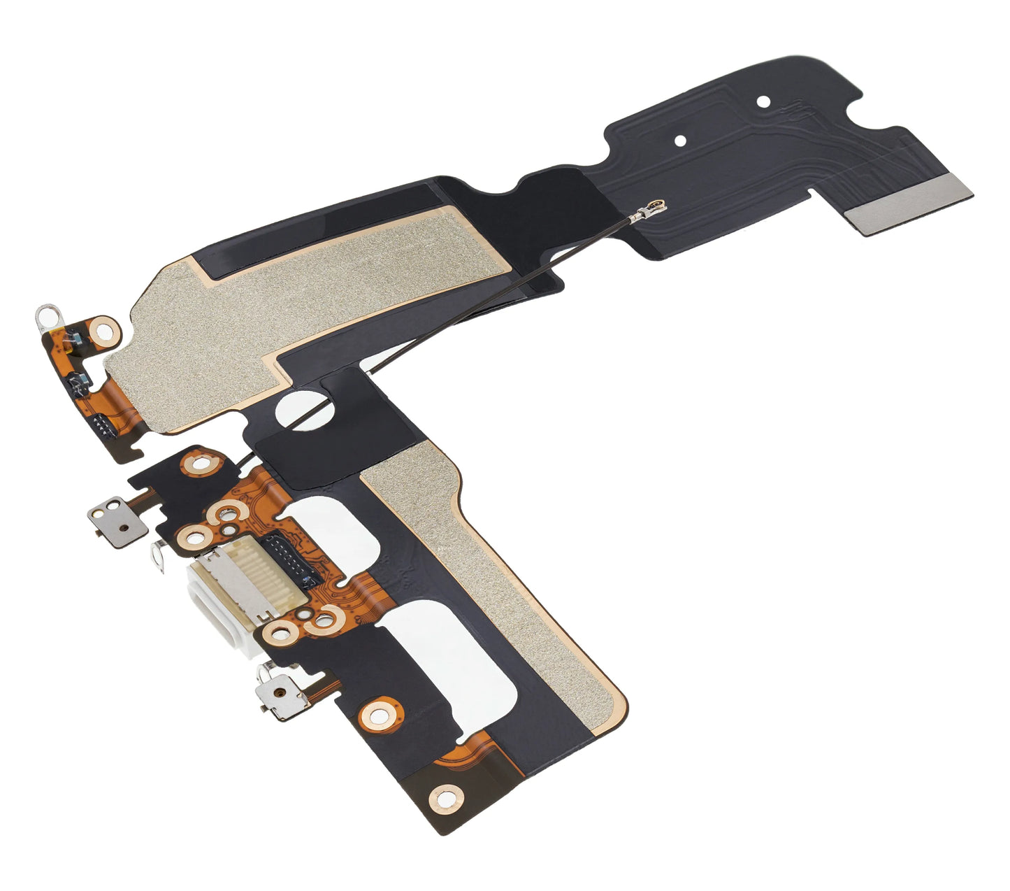 Charging Port Flex Cable For iPhone 7 Plus (Pull) (Silver)