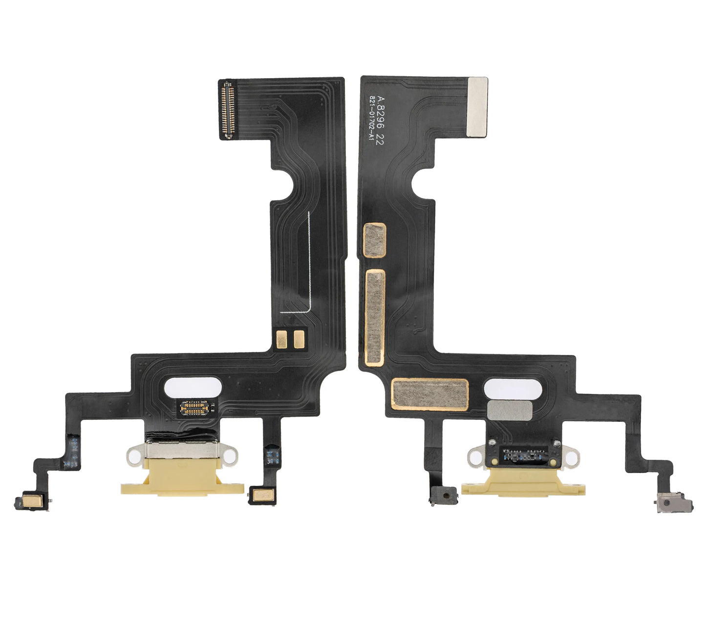 Charging Port Flex Cable For iPhone XR (Pull) (Yellow)