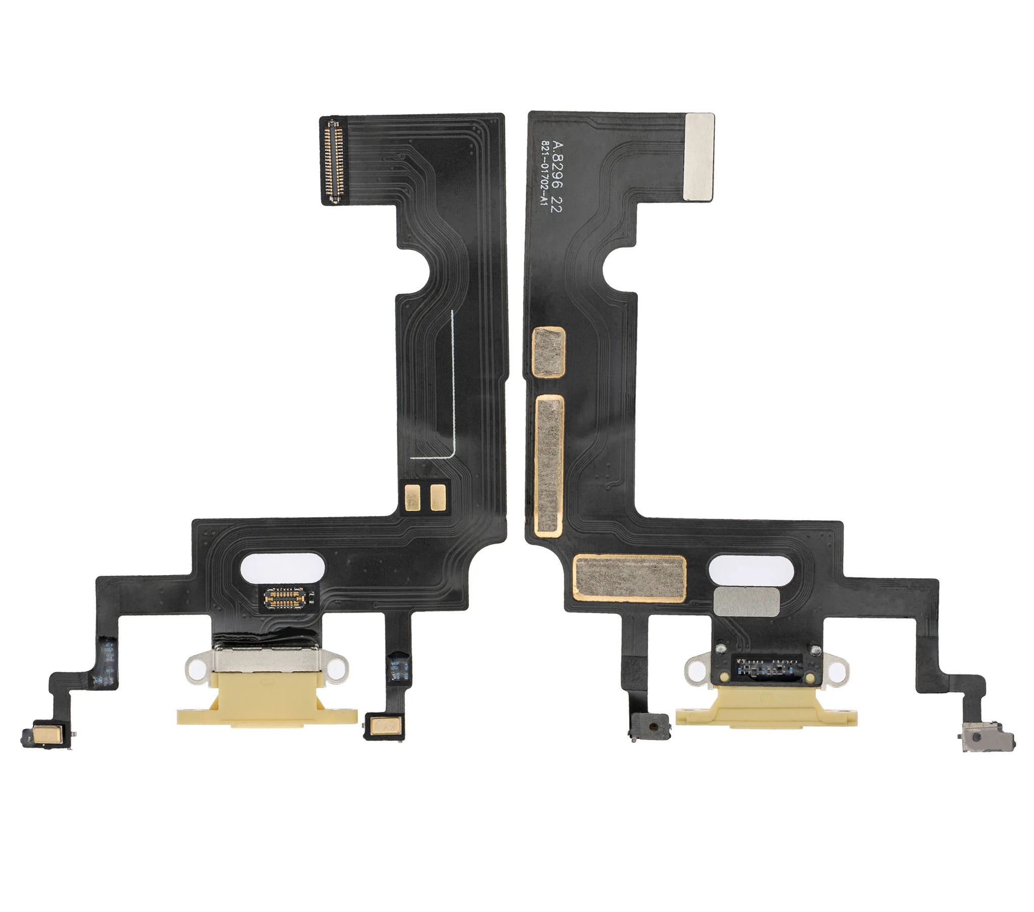 Charging Port Flex Cable For iPhone XR (Pull) (Yellow)
