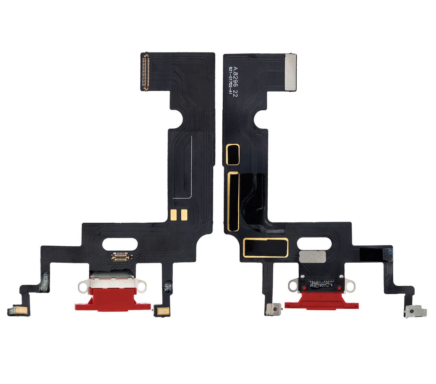 Charging Port Flex Cable For iPhone XR (Pull) (Red)