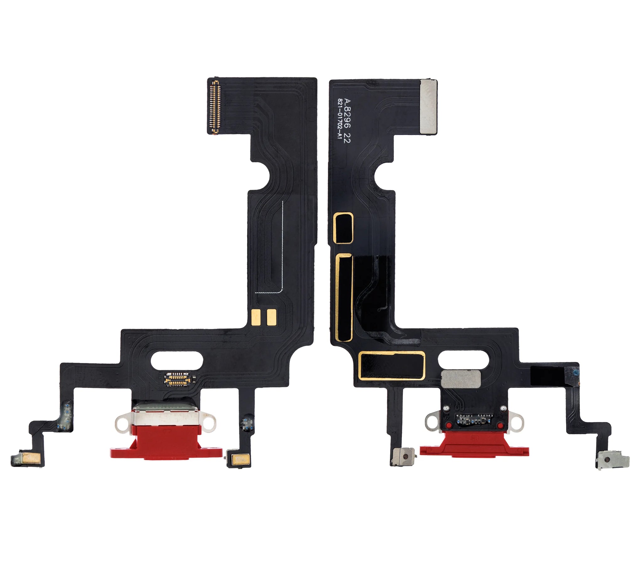 Charging Port Flex Cable For iPhone XR (Pull) (Red)