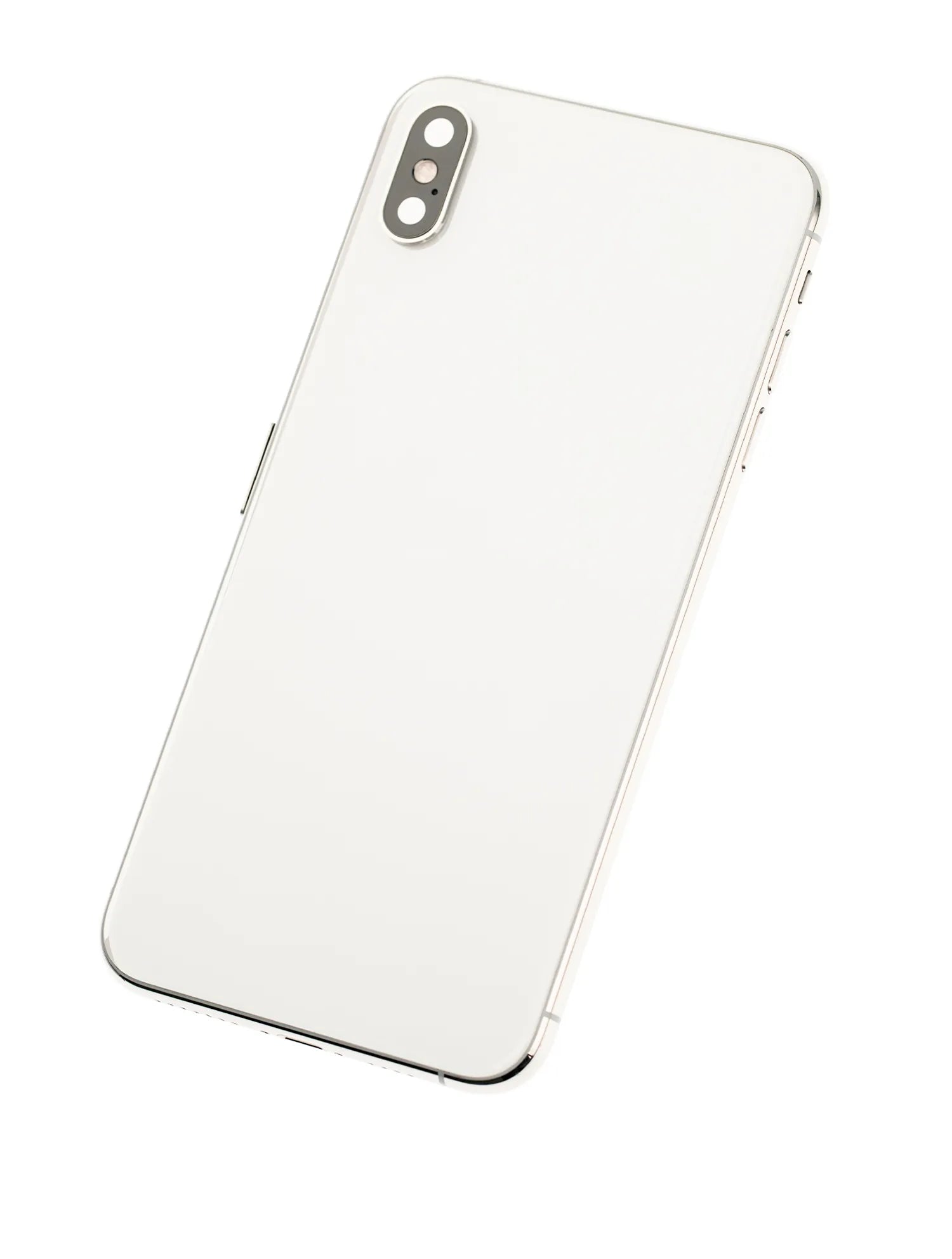Back Housing W/ Small Components Pre-Installed For iPhone XS Max (Used OEM) (Pull) (Silver)
