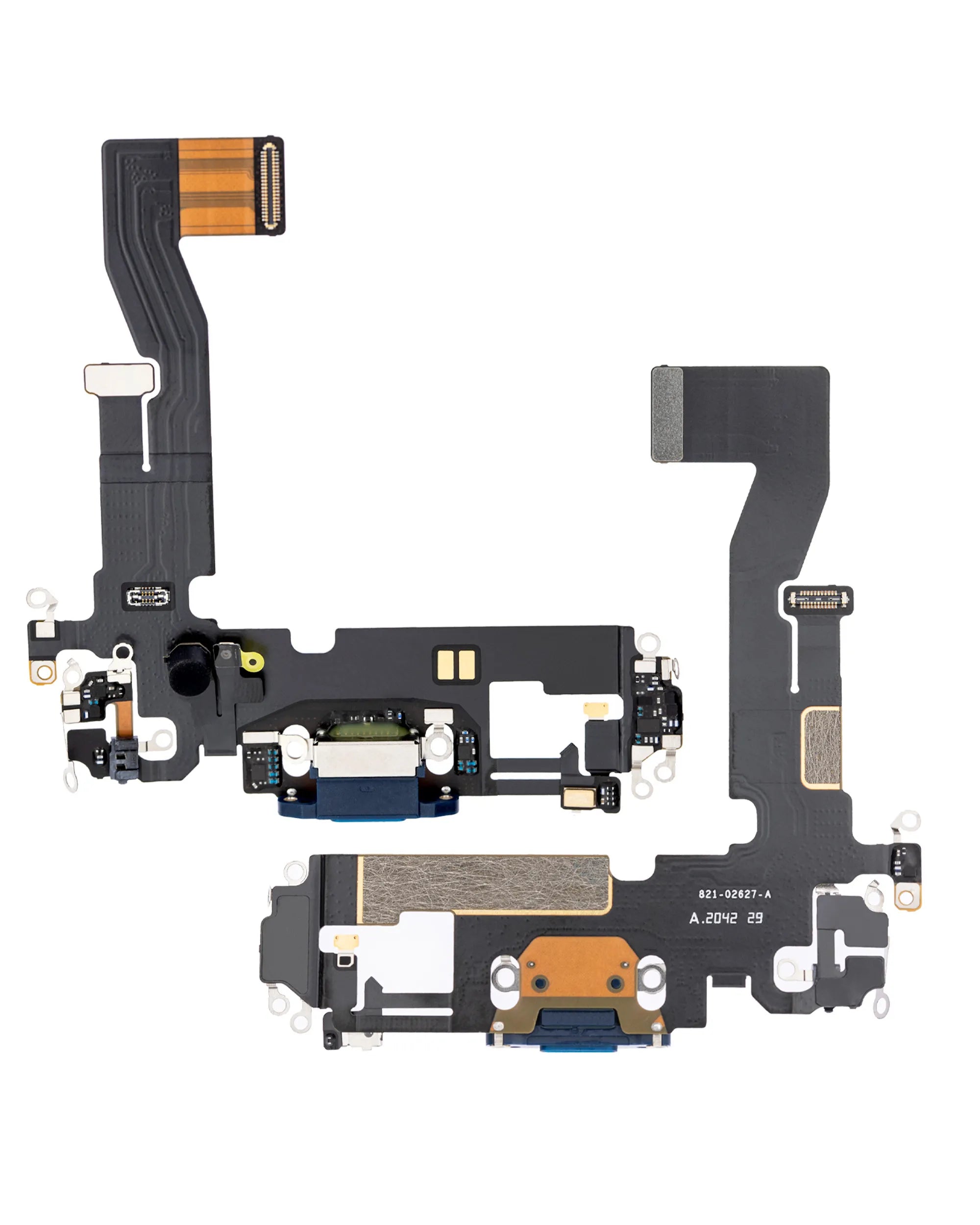 Charging Port Flex Cable For iPhone 12 Pro (Pull) (Pacific Blue)