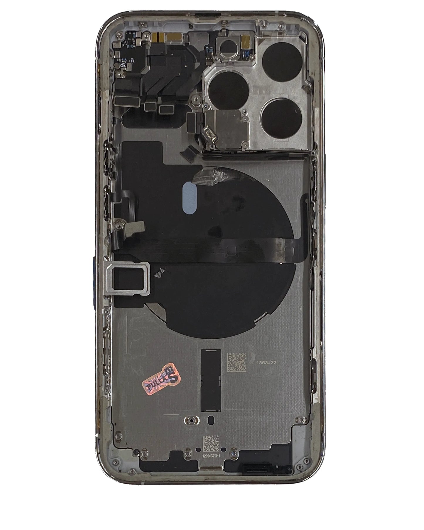 Back Housing W/ Small Parts For iPhone 13 Pro (US Version) (Pull) (Silver)