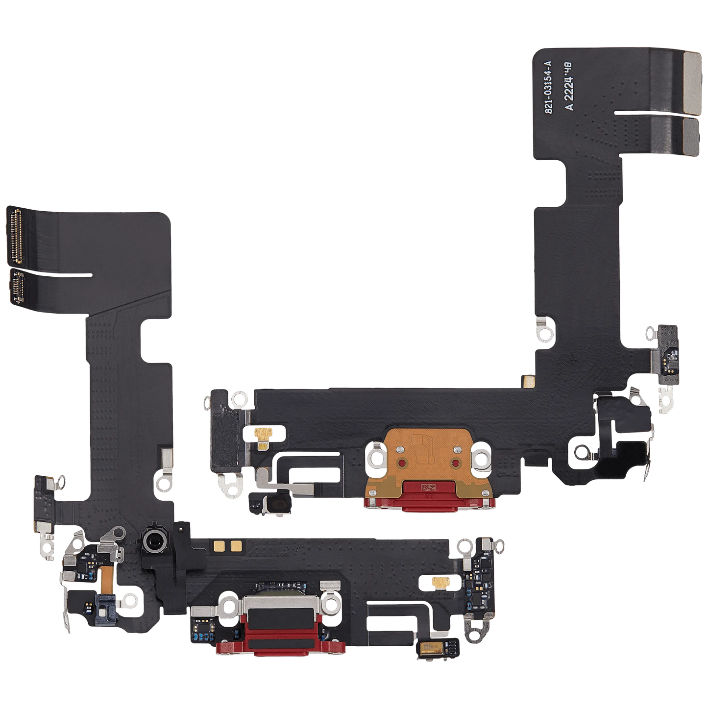 Charging Port Flex Cable For iPhone 13 (Pull) (Red)