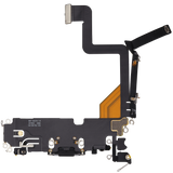 Charging Port Flex Cable For iPhone 14 Pro (Pull) (Space Black)