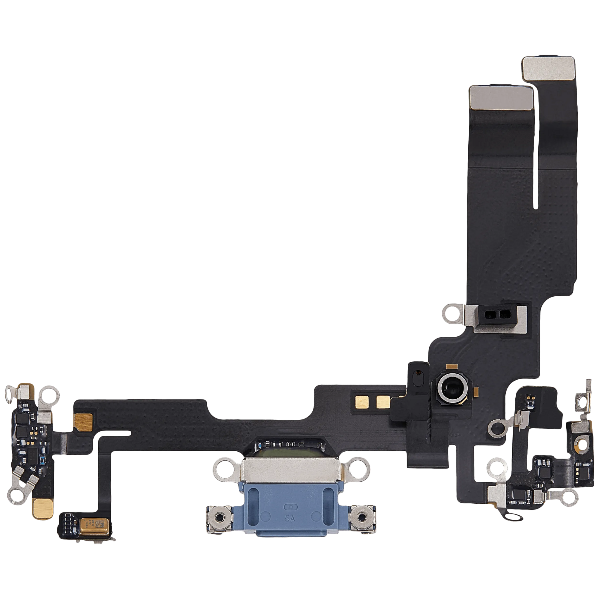 Charging Port Flex Cable For iPhone 14 (Pull) (Blue)