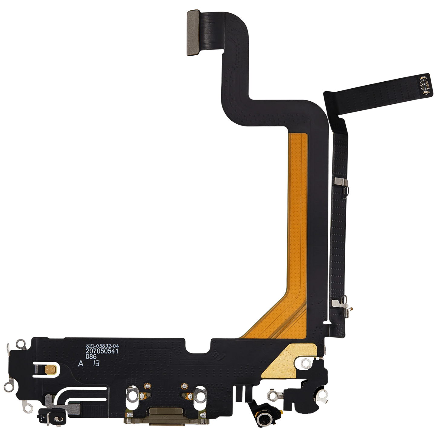 Charging Port Flex Cable For iPhone 14 Pro Max (Pull) (Gold)