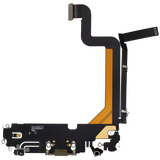 Charging Port Flex Cable For iPhone 14 Pro Max (Pull) (Gold)