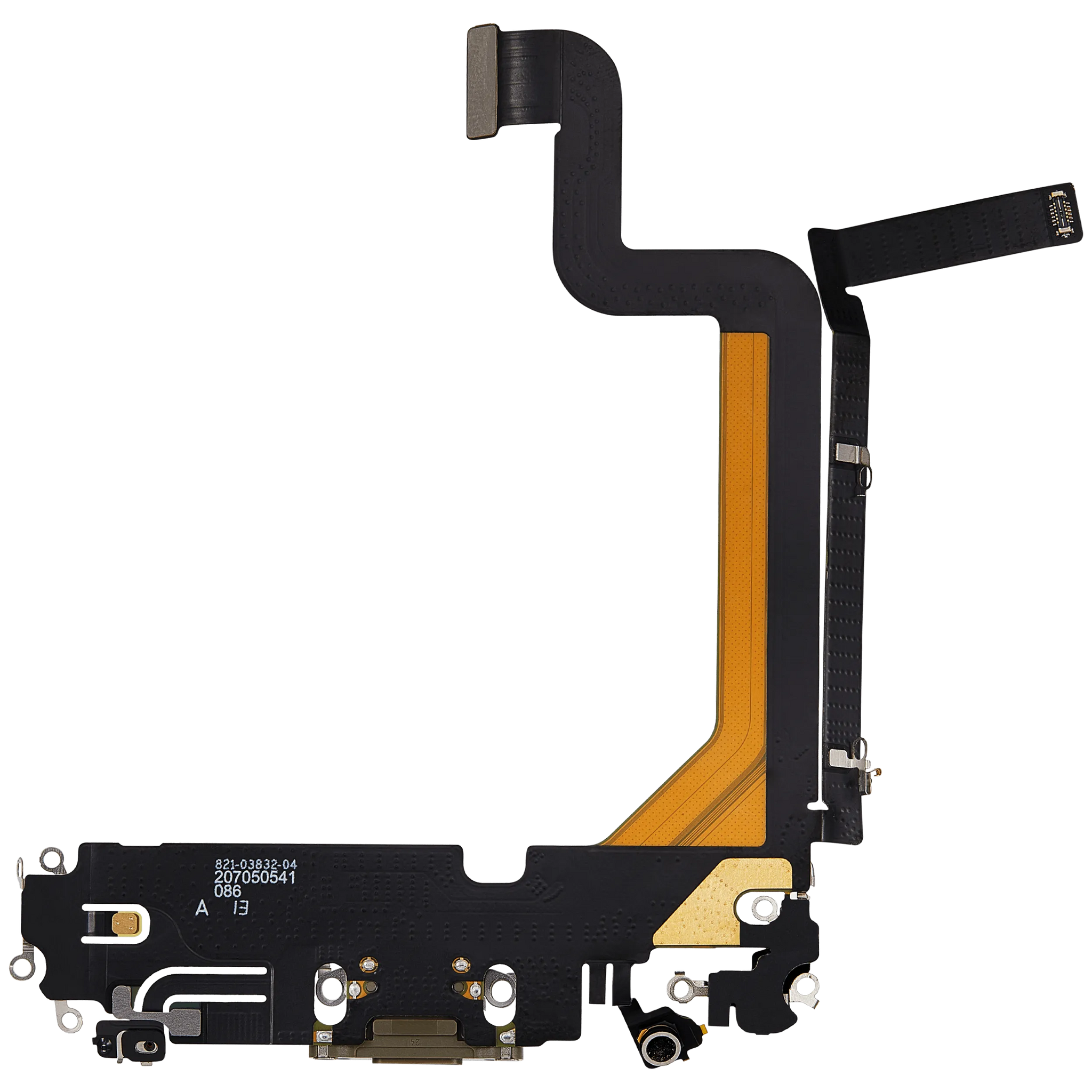 Charging Port Flex Cable For iPhone 14 Pro Max (Pull) (Gold)