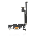Charging Port Flex Cable For iPhone 12 Pro Max (Pull) (Silver)