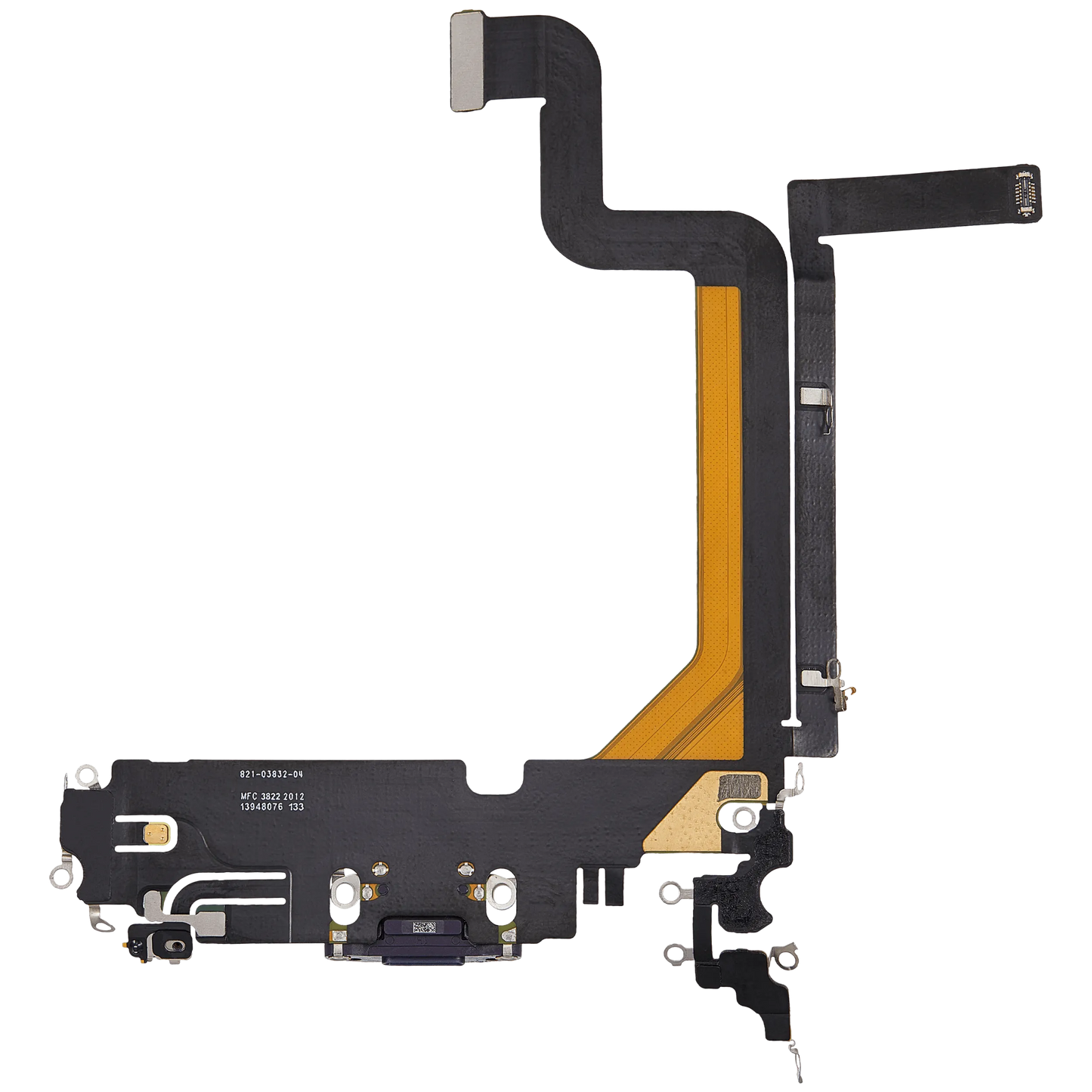 Charging Port Flex Cable For iPhone 14 Pro Max (Pull) (Deep Purple)