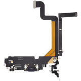 Charging Port Flex Cable For iPhone 14 Pro Max (Pull) (Deep Purple)