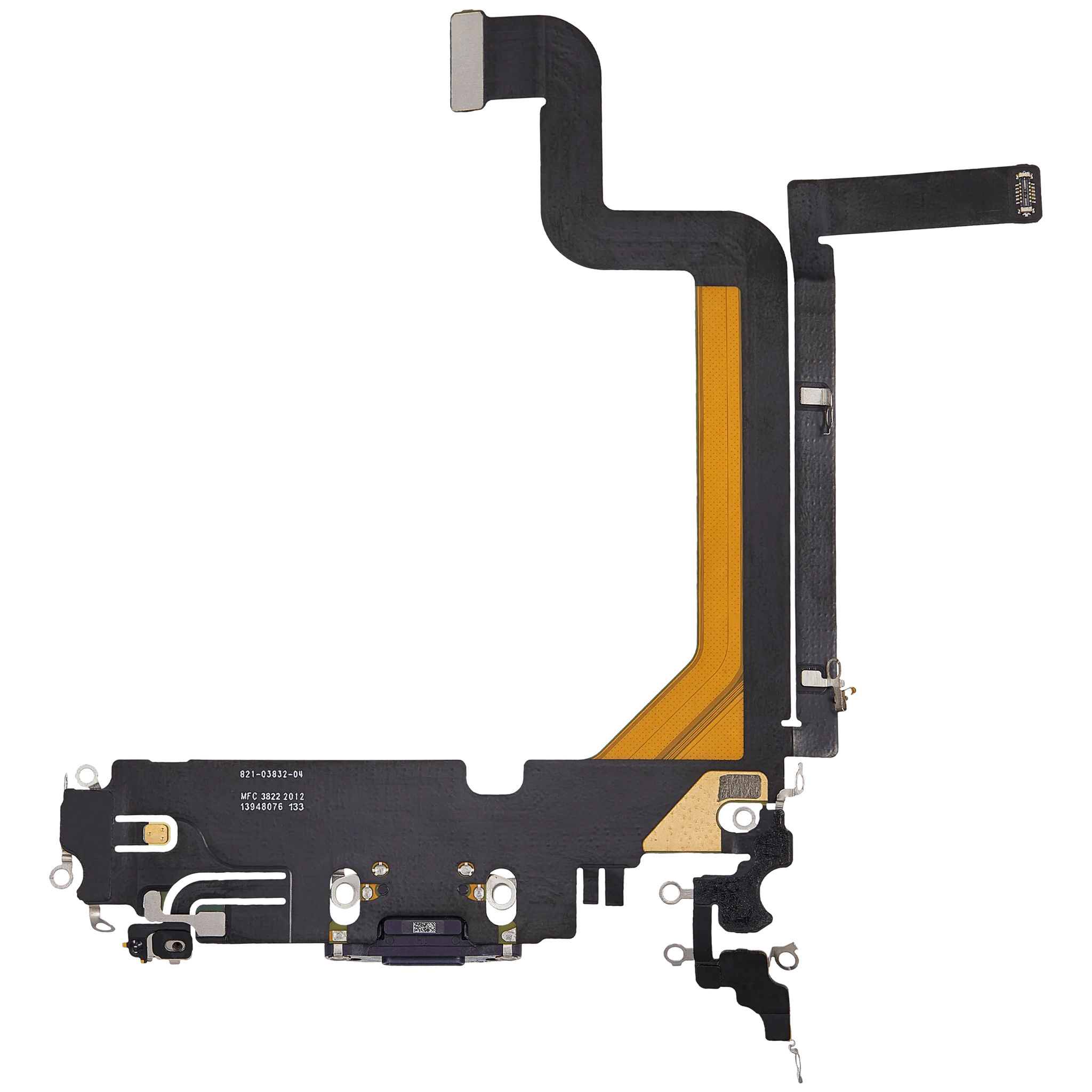 Charging Port Flex Cable For iPhone 14 Pro Max (Pull) (Deep Purple)
