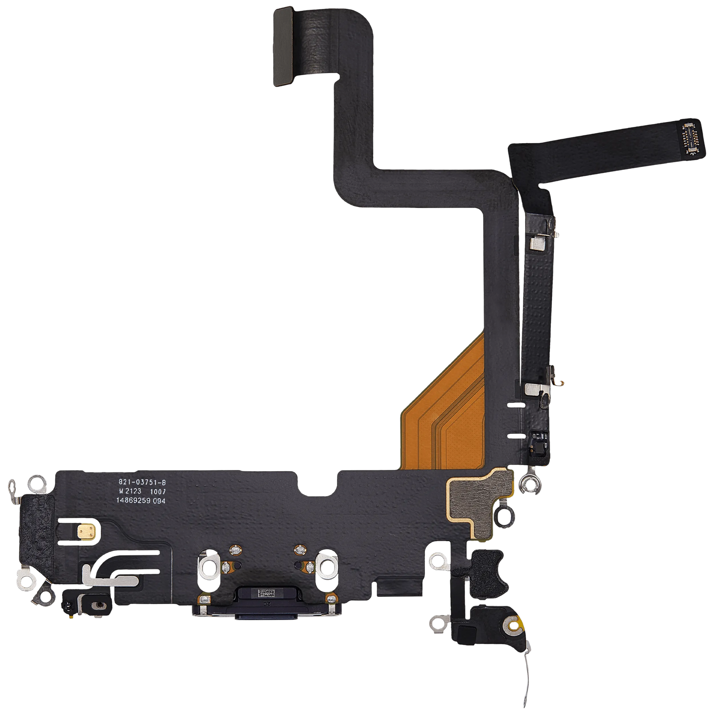 Charging Port Flex Cable For iPhone 14 Pro (Pull) (Deep Purple)