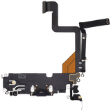 Charging Port Flex Cable For iPhone 14 Pro (Pull) (Deep Purple)