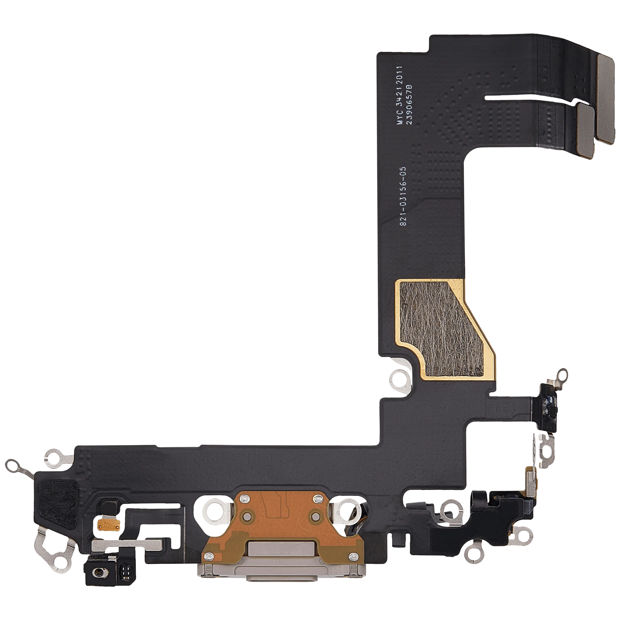 Charging Port Flex Cable For iPhone 13 Mini (Pull) (Pink)