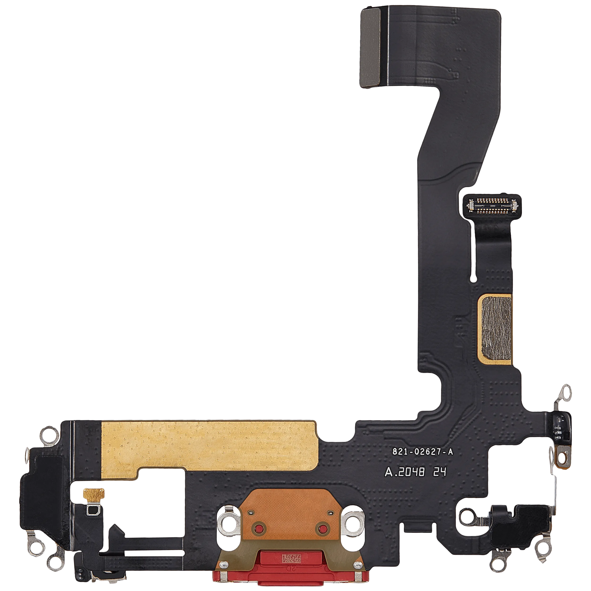 Charging Port Flex Cable For iPhone 12 (Pull) (Purple)
