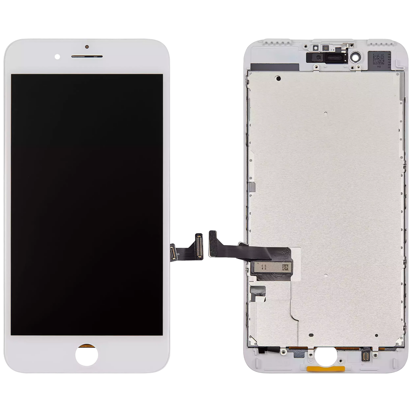 LCD Assembly With Steel Plate For iPhone 7 Plus (Pro Incell) (White)