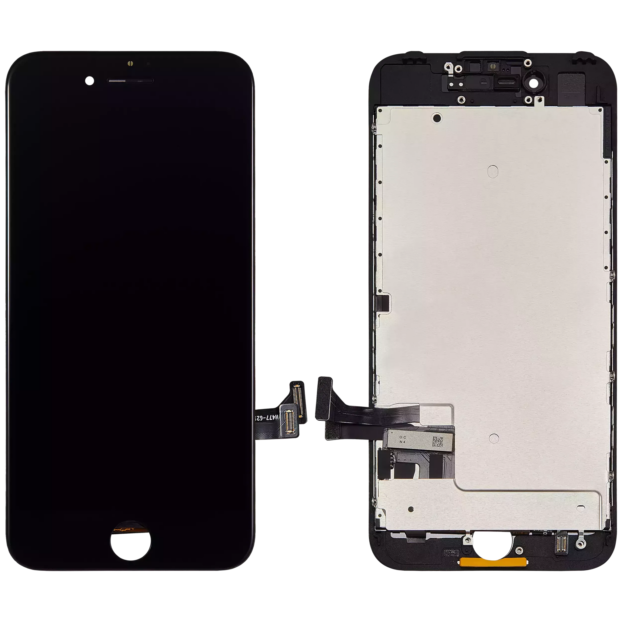 LCD Assembly With Steel Plate For iPhone 7 (Pro Incell) (Black)