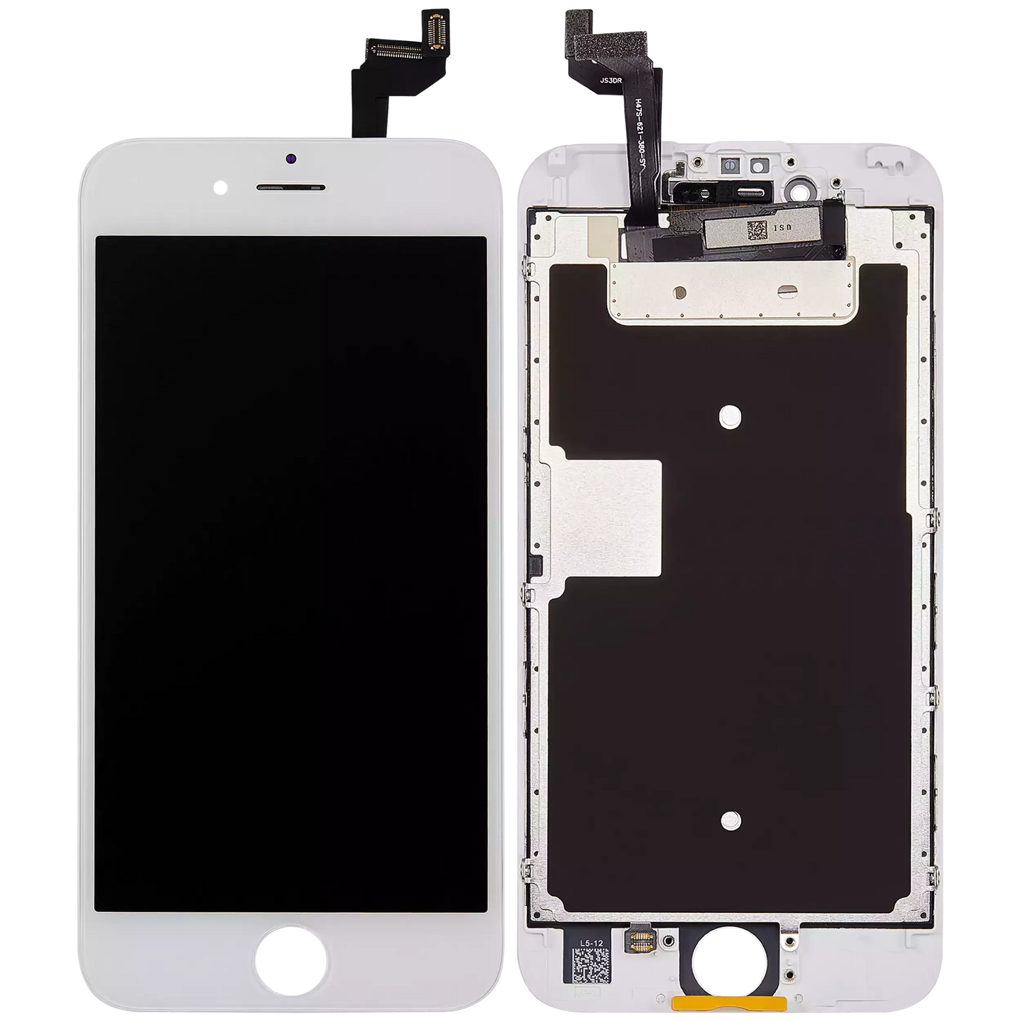 LCD Assembly With Steel Plate For iPhone 6S (Pro Incell) (White)