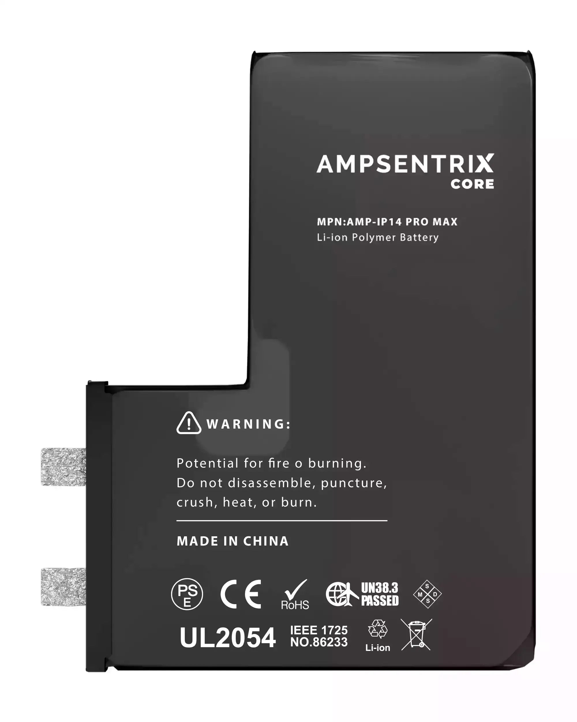 Replacement Battery Core For iPhone 14 Pro Max (Spot Welding Required) (Cell)