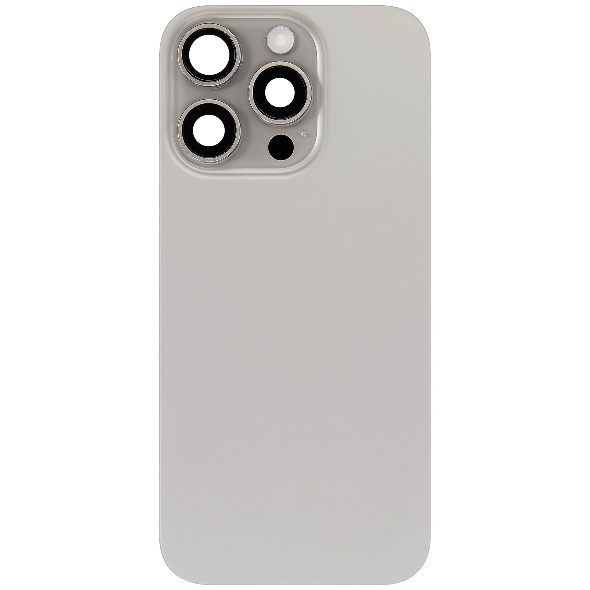 Back Glass w/ MagSafe Magnet & NFC & Flashlight Flex For iPhone 16 Pro (Pull) (Natural Titanium)