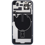 Back Glass w/ MagSafe Magnet & NFC & Flashlight Flex For iPhone 14 Plus (Pull) (Midnight)