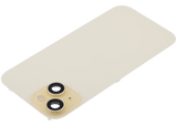 Back Glass w/ MagSafe Magnet & NFC & Flashlight Flex For iPhone 15 (Pull) (Yellow)