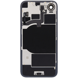 Back Glass w/ MagSafe Magnet & NFC & Flashlight Flex For iPhone 16e (Pull) (Black)