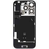 Back Glass w/ MagSafe Magnet & NFC & Flashlight Flex For iPhone 16 Pro (Pull) (Black Titanium)